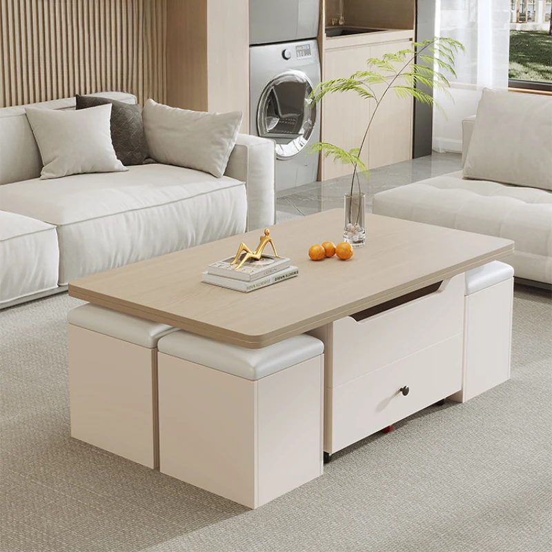 Extendable Luxury Coffee Table Modern Storage Living Room Hallway Coffee Tables Design Hotel Tavolino Da Salotto Home Furniture