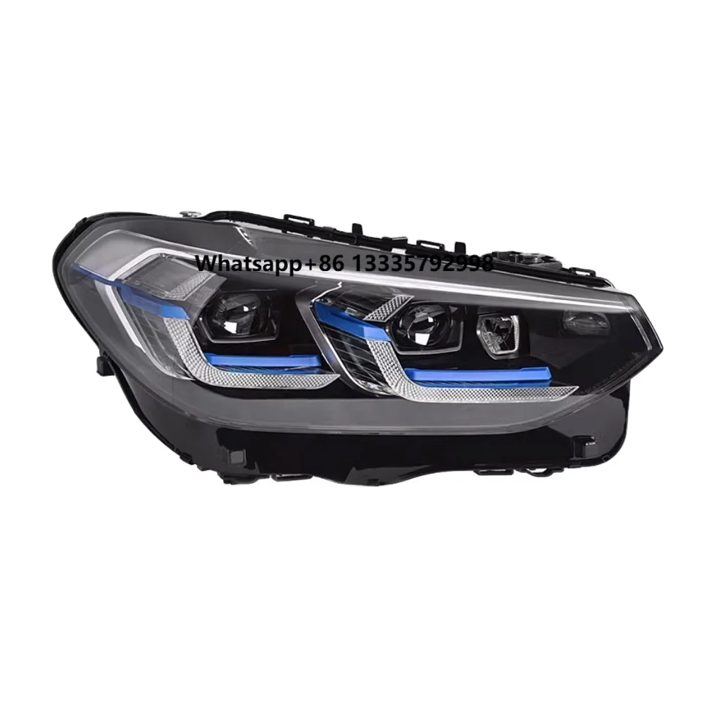 

Car Head High and Low Light Fog Steering Beam Plug and Play Accessories for'BMW X3 G01 F97 Upgrade Laser'Lci Style Headlight