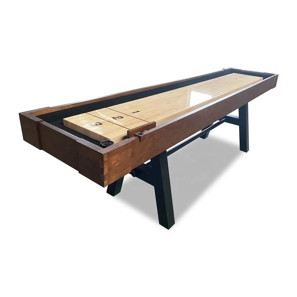Standard Size High-end Shuffle Board Classic Features Scoreable Game Table for Sale From China Supplier