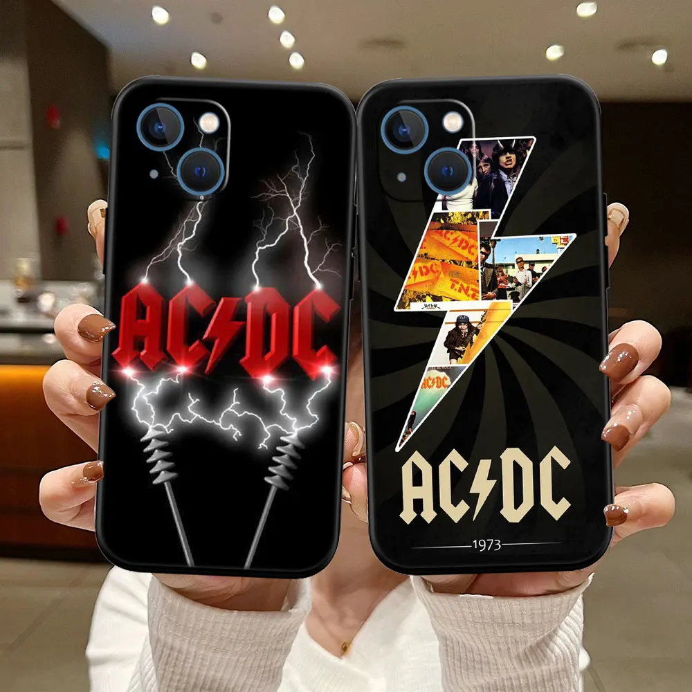 حافظة ناعمة A-acdc لهاتف Redmi Note 14 14C 10 10T 10S 10A 10X A3 Pro Max Plus S2 #2