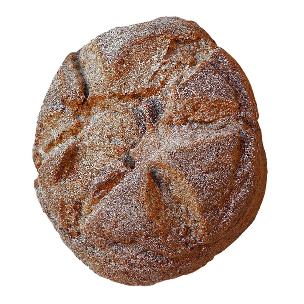 

High Simulation PU Bread Large Coffee Color Realistic Fake Bread Decorative Display Prop Home Restaurant Photography