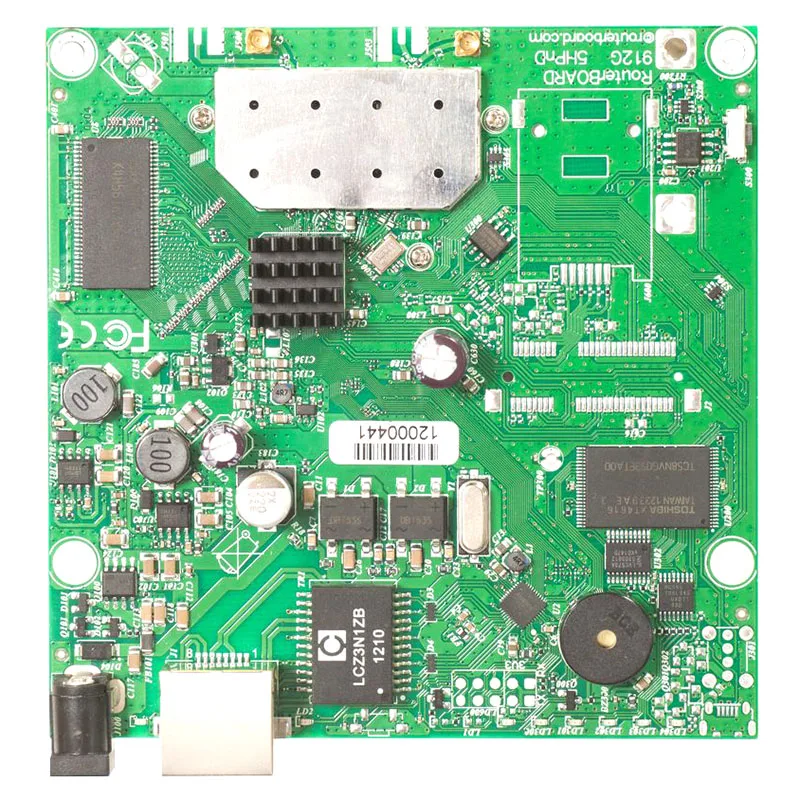 

Mikrotik RB911G-5HPnD 300M 2X2MIMO High-power wireless bridge motherboard L3 authorization