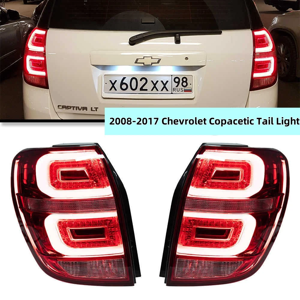 

For 2008-2017 Chevrolet Copacetic Tail Light Assembly Led Tail Light US Rear Tail Light Conversion Brake Lights