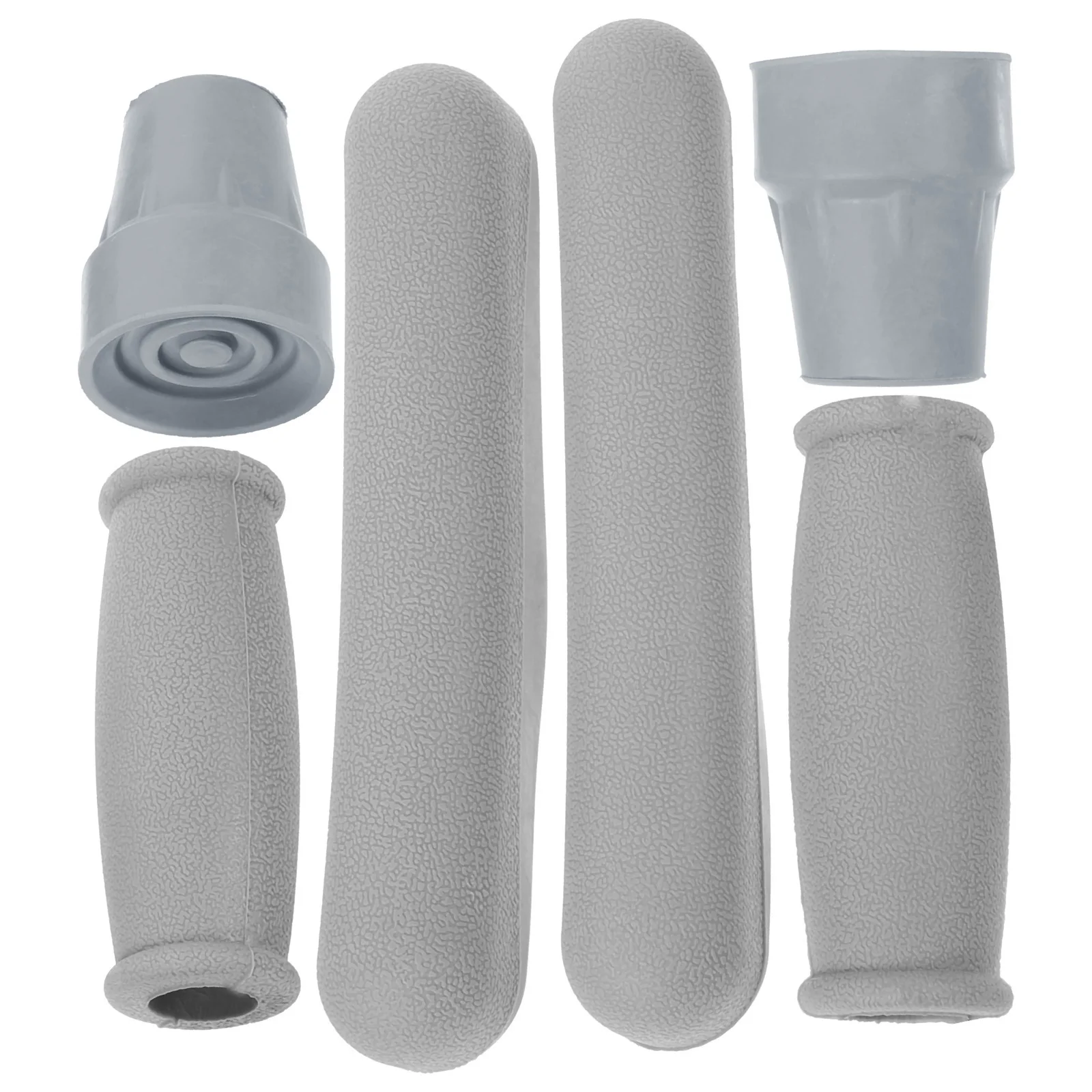 Crutch Kit for Comfortable Feet Cap Replacement Whelping Pads Underarm Walking Accessory Protective Suite Hand Grip