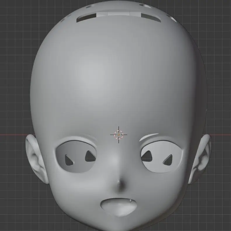 Customize Character Boy/Bily Kigurumi Half Head with Lock Anime Cosplay Kigurumi Mask COS Headgear