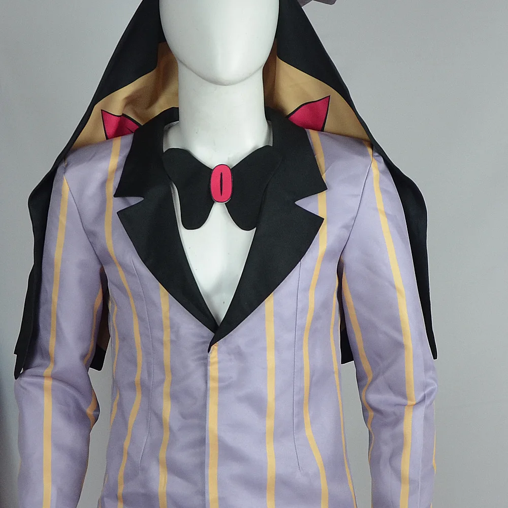 Men's Anime Cosplay Costumes Sir Pentious For Hazbin Hotel Cartoon Helluva Boss Outfits Halloween Carnival Role Disguise Party view 5