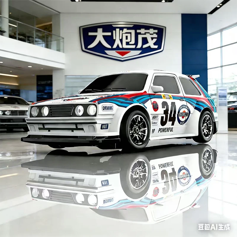 

New KF34 mini remote control car full scale 1:43RC remote control car 4WD high speed drift competition toy car