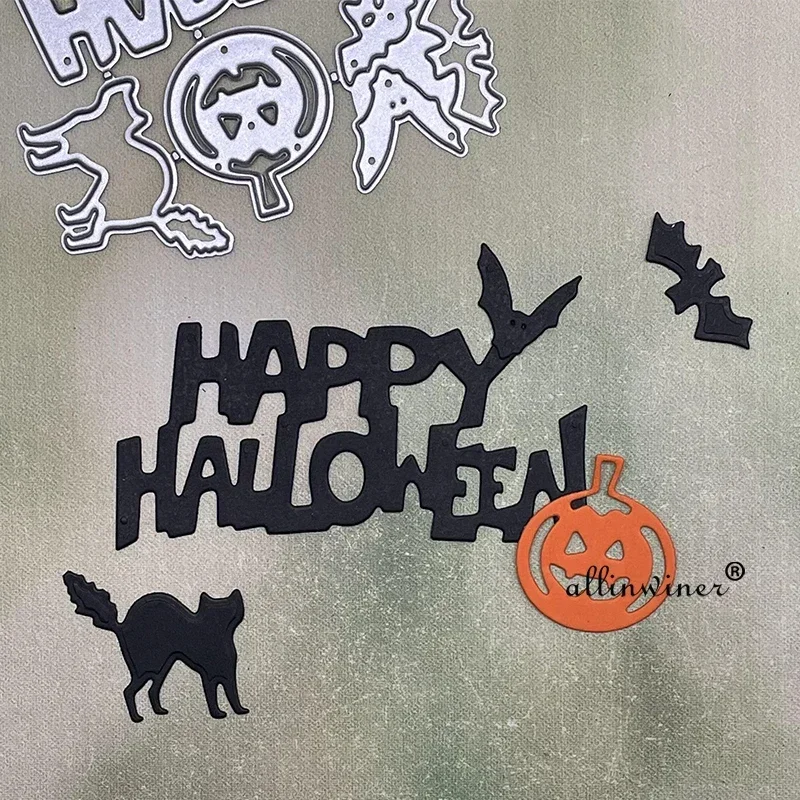

Halloween decoration Metal Cutting Dies Stencils Die Cut for DIY Scrapbooking Album Paper Card Embossing
