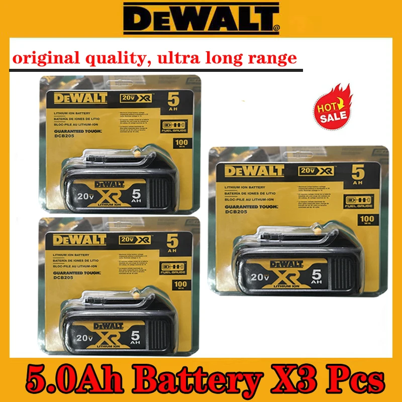 Authentic Original With Coding DeWalt Flexvolt 20V Universal Battery Fast Charger 6.0Ah 5.0Ah DCB200 DCB205 DCF921 DCD796 DCD791