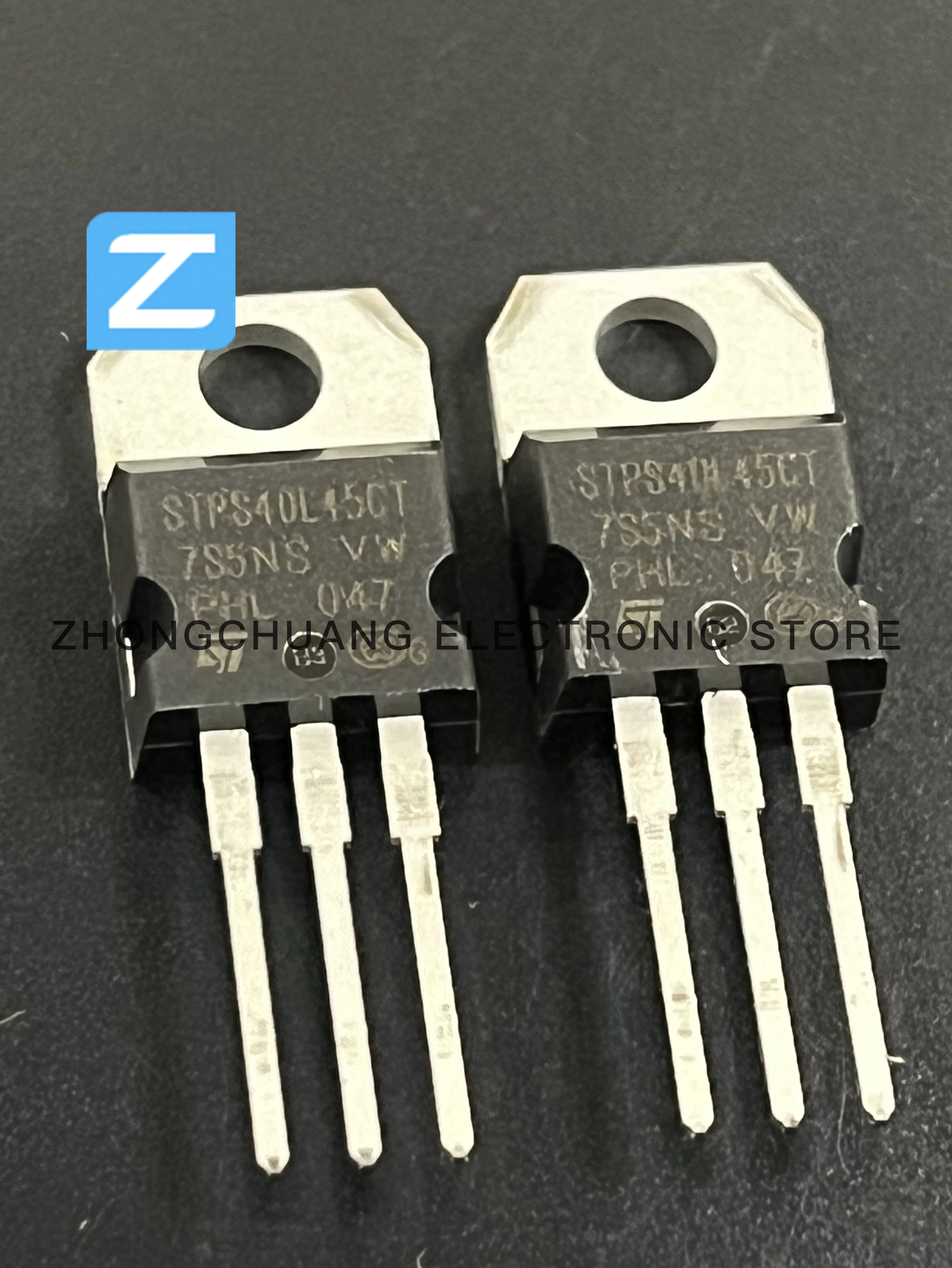 1-10PCS STPS40L45CT TO-220 45V 40A  STPS30L40CT TO-220 40V 30A Schottky rectifier new original