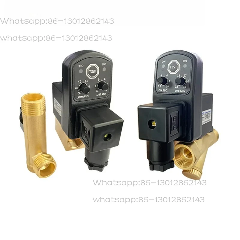 Vanne de vidange électronique, interrupteur automatique OPT-A split OPT-B, électrovanne de synchronisation D24VAC