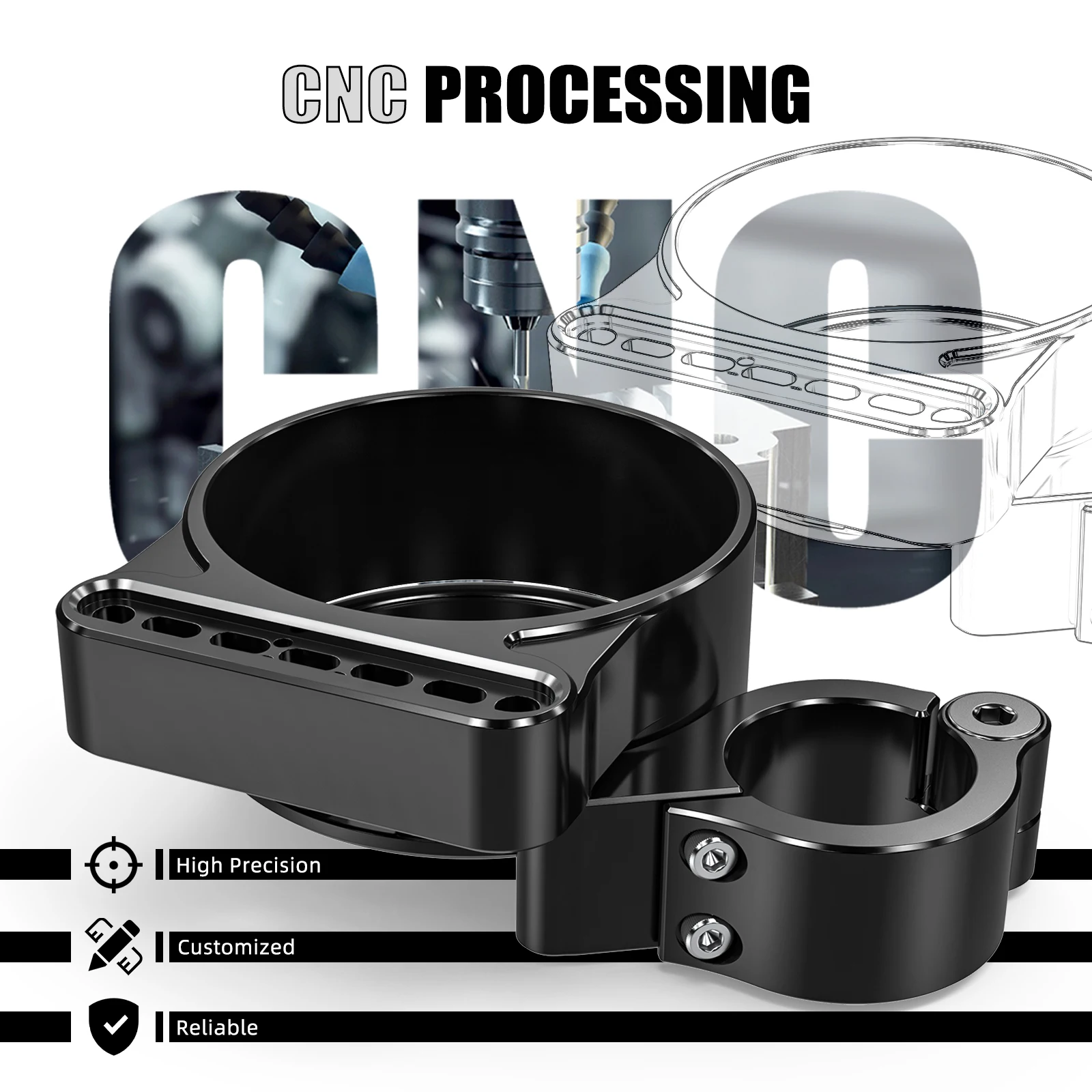 Für Harley Sportster 883 1200 XL883 1200 Seite Tacho Umzug Abdeckung Instrument Halterung Eisen 883 XL883N XL1200NS Vierzig Acht – Detail 13