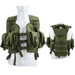 Men's Outdoor Sports Tactical Vest Hunting Clothes Shooting Accessories Airsoft Vests With Water Bag