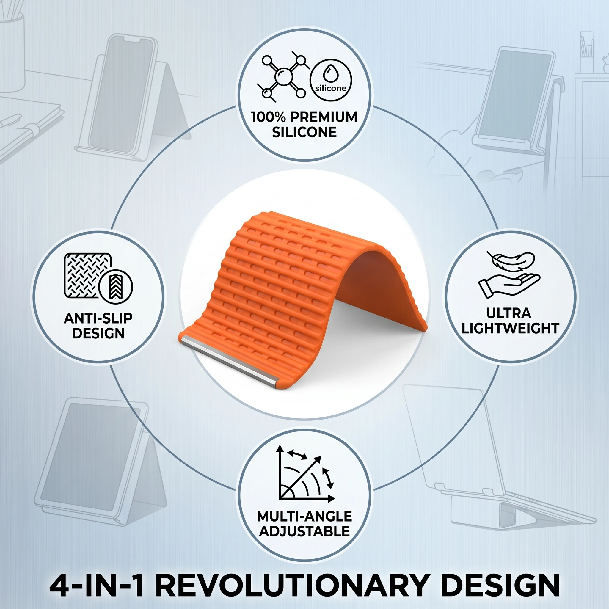 Creative Silicone Phone Stand  - đánh giá và giá Laptop Accessories Distributor