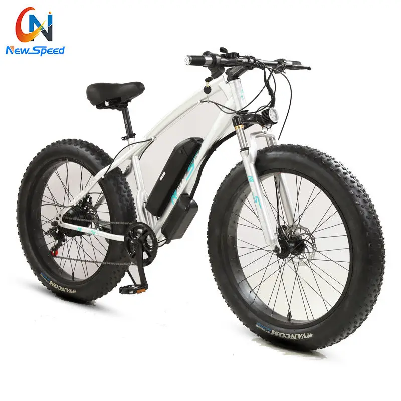 Off-Road Electric Bicycle, Shock Absorption, Dual Disc Brake,E-Bike,4.0 Fat Tire,Snow Mountain Bike,Factory Direct Sales,26 inch