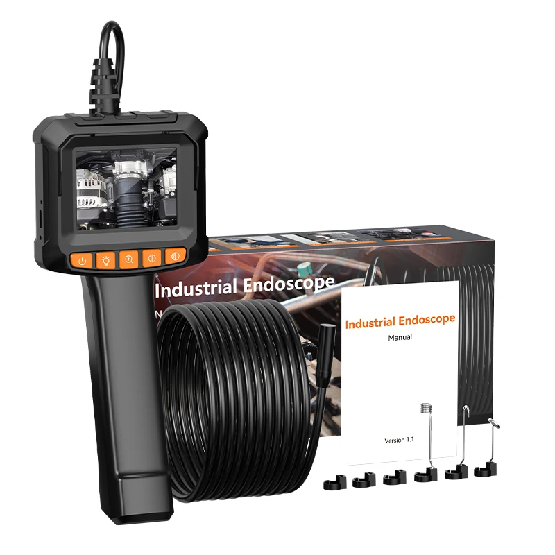 G20-M Portable 8.5mm Handheld Borescope 10M 2.4Inch IPS Handheld Endoscope Camera Module 2MP Mini Endoscope Camera Lcd