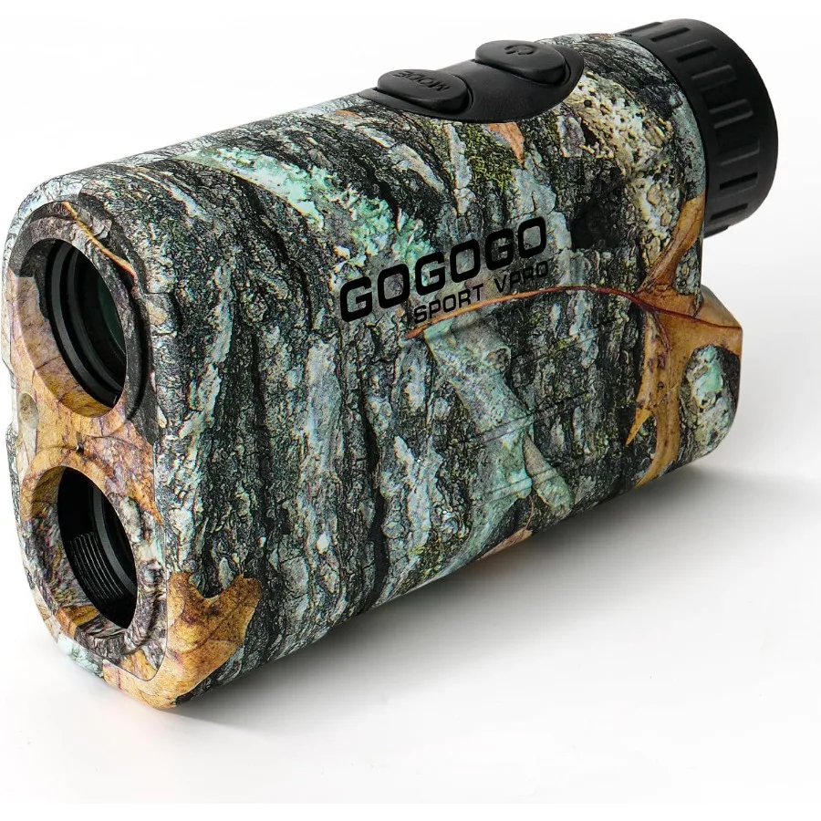 Laser Golf and Hunting Rangefinder with 1000 1200 Yards Range 6X Magnification for UltraClear View Light