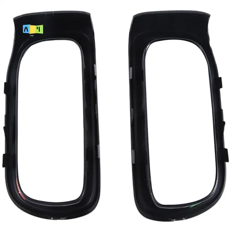 

A04E-2 PCS Car Bumper Cover Front Air Duct Frame 51117337809 51117337810 ABS Car Accessories For BMW MINI F55/F56/F57 2013-2016