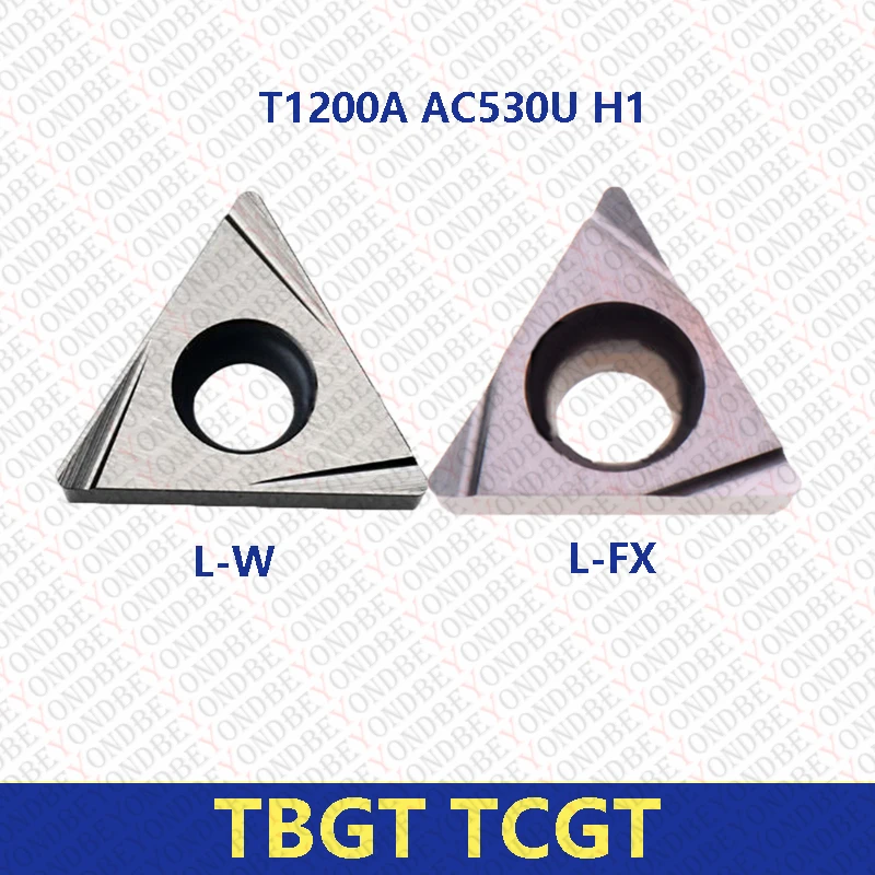 TBGT TCGT TBGT060102L-W TBGT060104L-W TCGT110204L-W T1200A H1 TBGT060102L-FX AC530U TCGT110202L-FX Carbide Inserts CNC Original