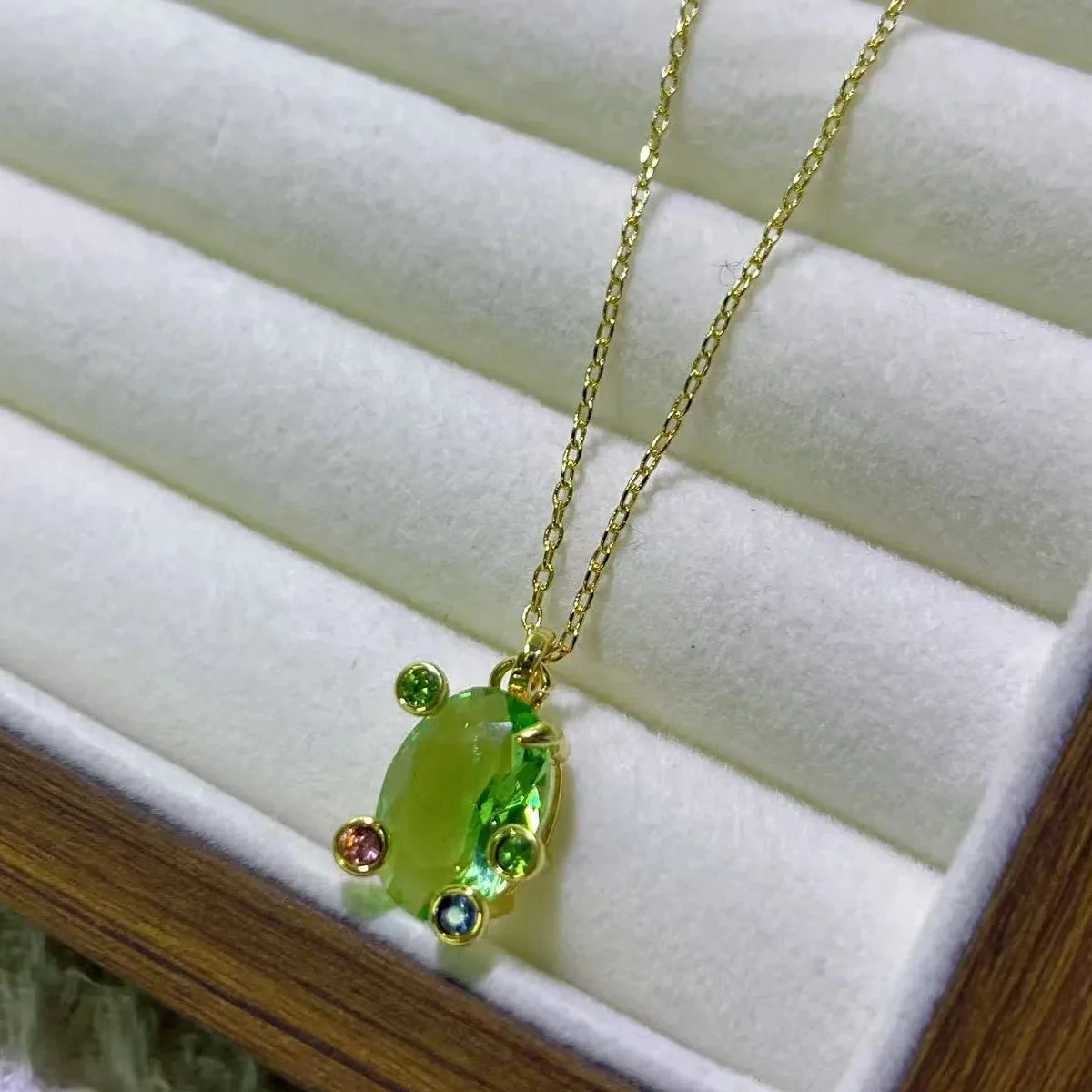 Collar vintage de acero inoxid - Birthstone Ring Set reseña y precio