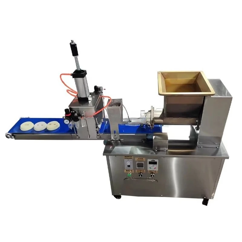 Adjustable Automatic Mooncake Press Machine Stuffing Filling Forming Machine for Food Processing Bakery Restaurant