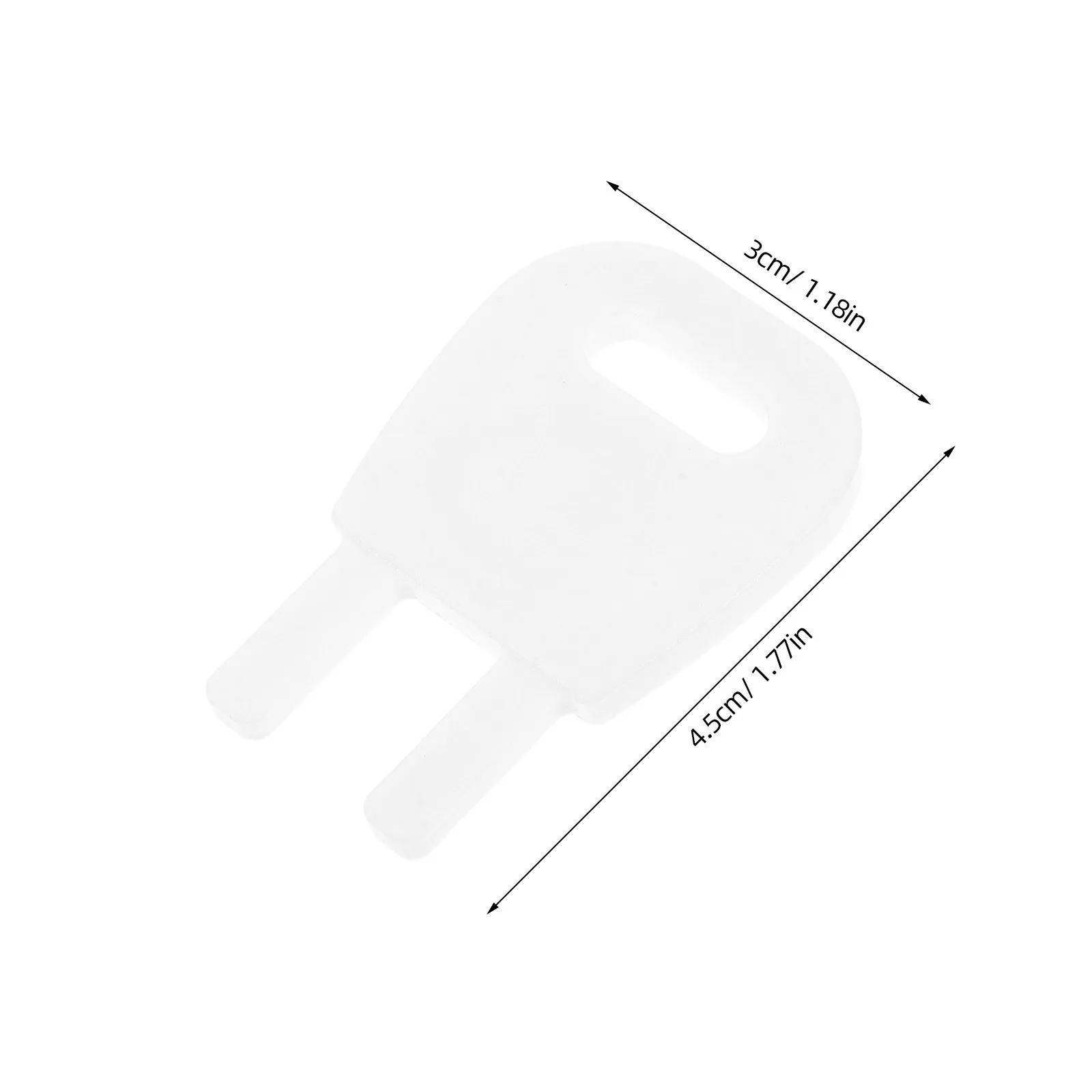 Stylish Plastic Toilet Paper Dispenser Key Convenient Solution for Janitorial Staff and Maintenance Toiet Paper