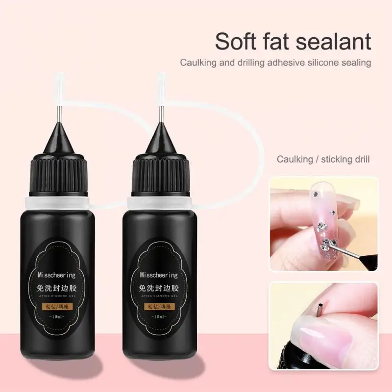 Strong Adhesive Durable High-quality Easy To Apply Must-have Professional Best-selling Nail Glue For Nail Decorations Secure