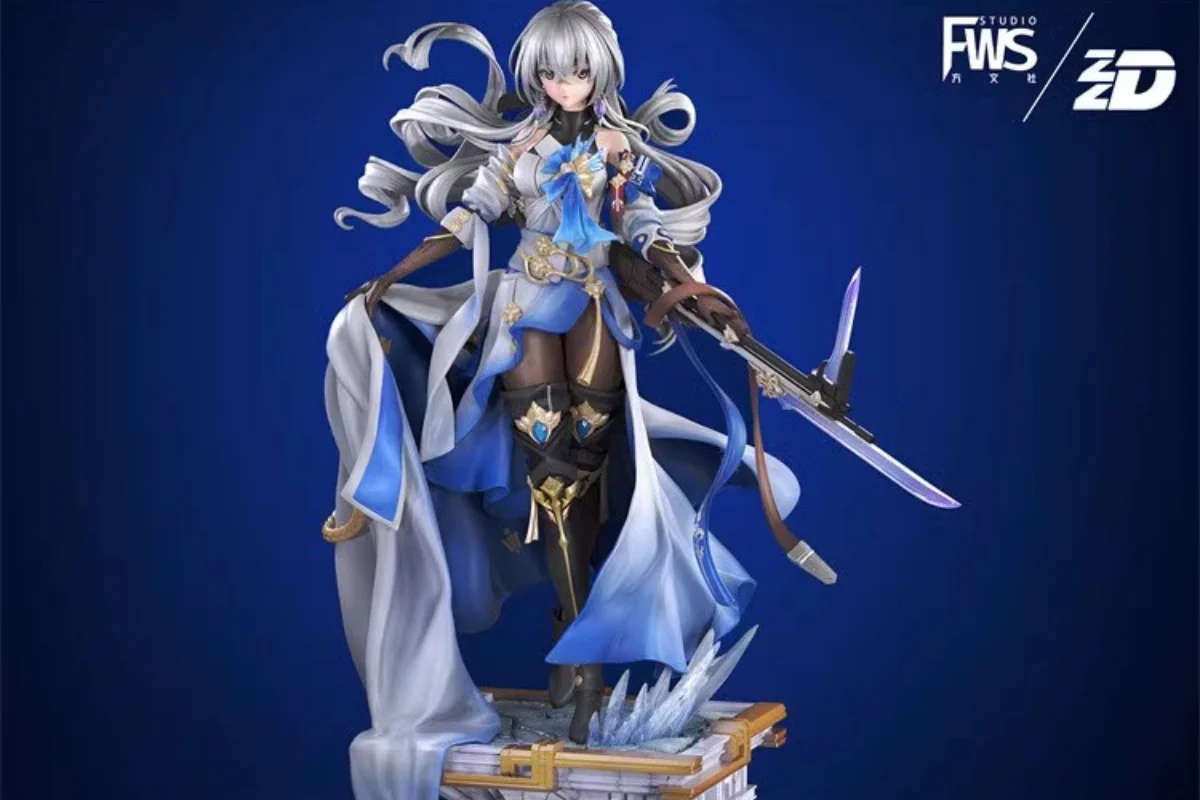 36Cm Fws X Zzdd Studio Gk Honkai: Star Bronya Rand Game Action Figure Collectible Garage Kit Statue Model Doll Toys Gift