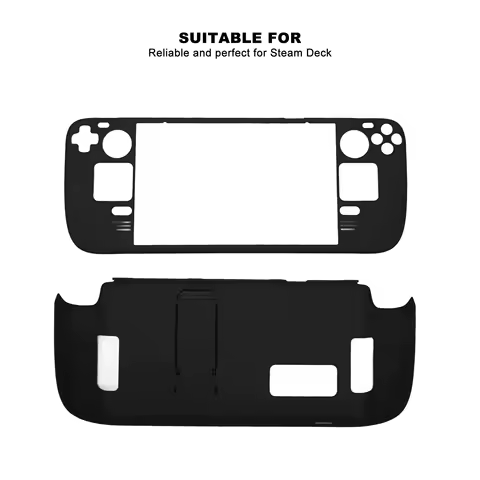 Universal Kickstand Case Hands Free Full Protection Anti Fingerprint Proof Protective Case Cover for Steam Deck Gaming Consol