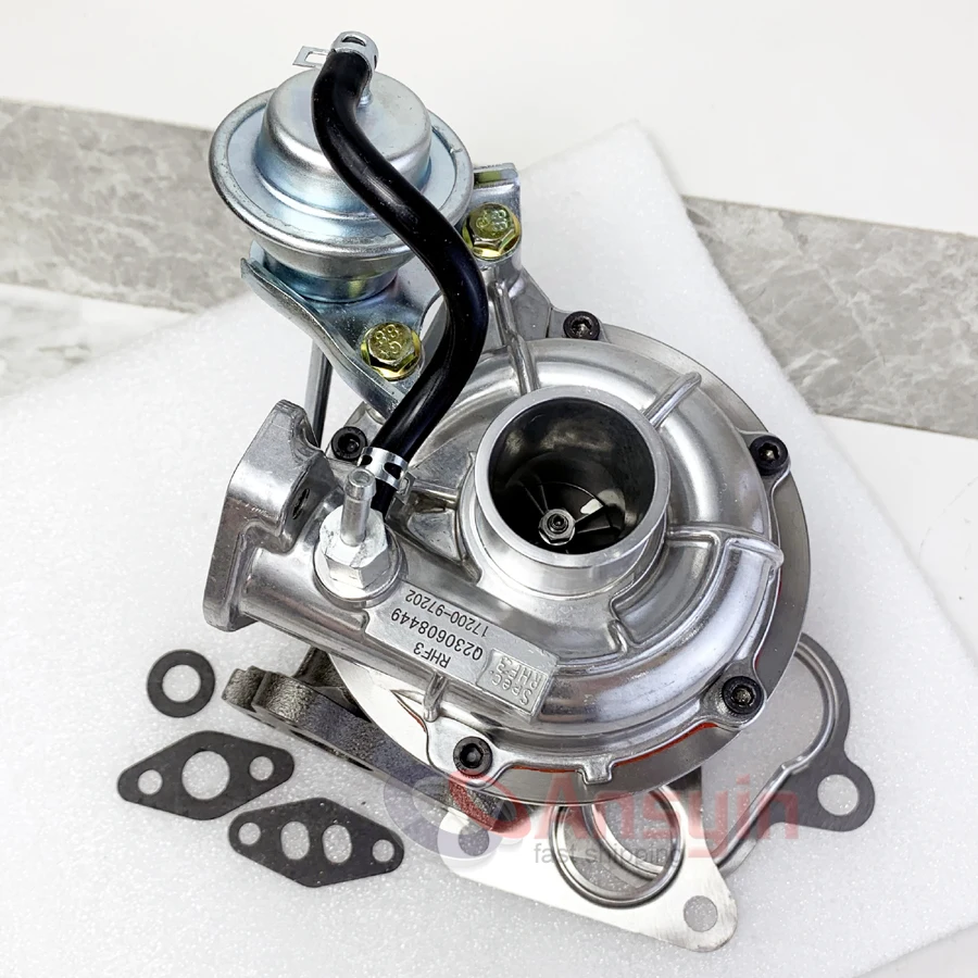 Turbocompresor turbo para Daihatsu Terios L950S VB 410088   VJ 410042   RHF3 VG 410042   Turbina VQ38 1720097202   17200-97202 17200-97202-A
