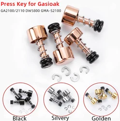 GA2100 Button DW-5600 Press Keys For Casio DW5600 casioak GA-2100 GA2110 GMAS2100 Modified Accessories Rotation Metal Button Key