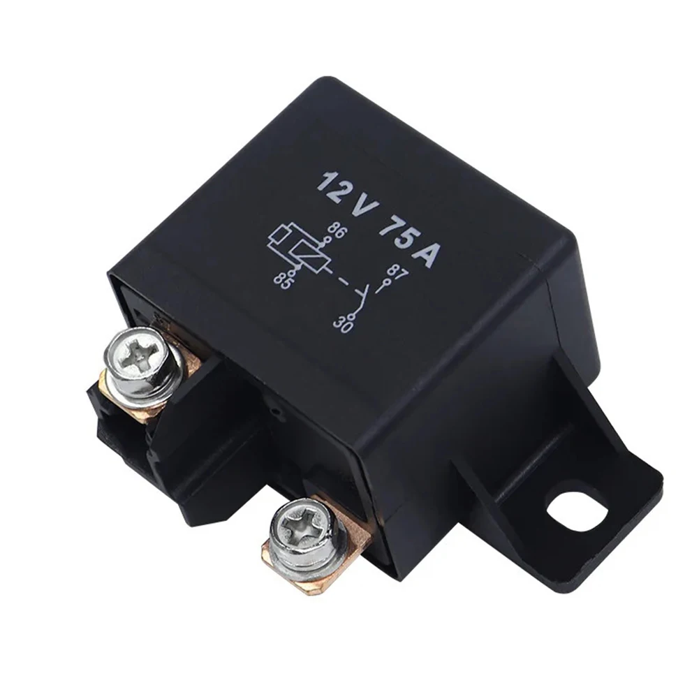 Forklift Starter Relay 12/24V Start Relay Single Pole Double Throw (SPDT) Plastic Relay For Forklifts Excavators Power Tools