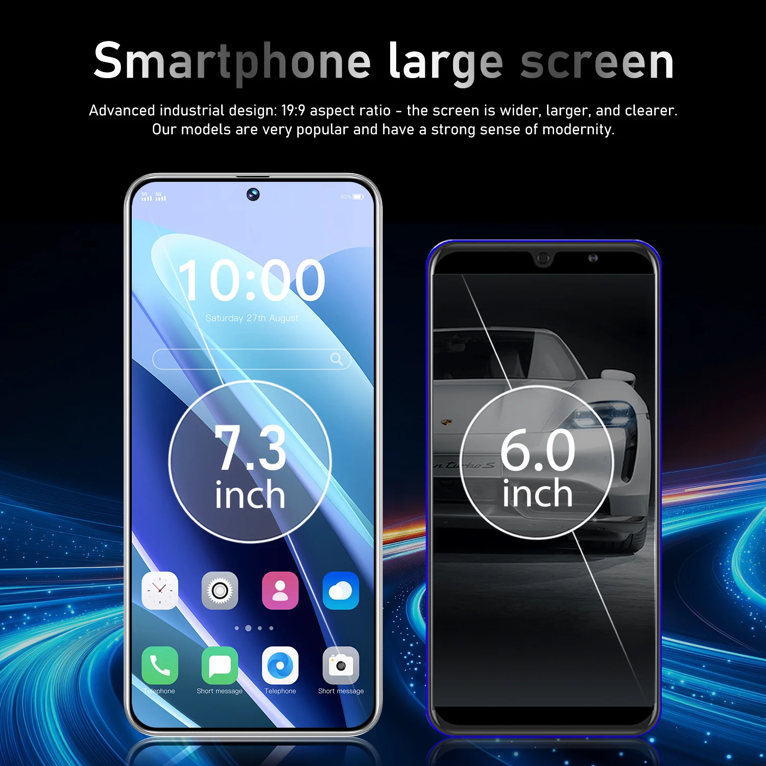 Neue M7 Pro 2025 HEIßER 7,3 HD Global Edition Original Smart 5G Dual Karte 7800 mAh Batterie Android 14 gesichts Erkennung Funktion