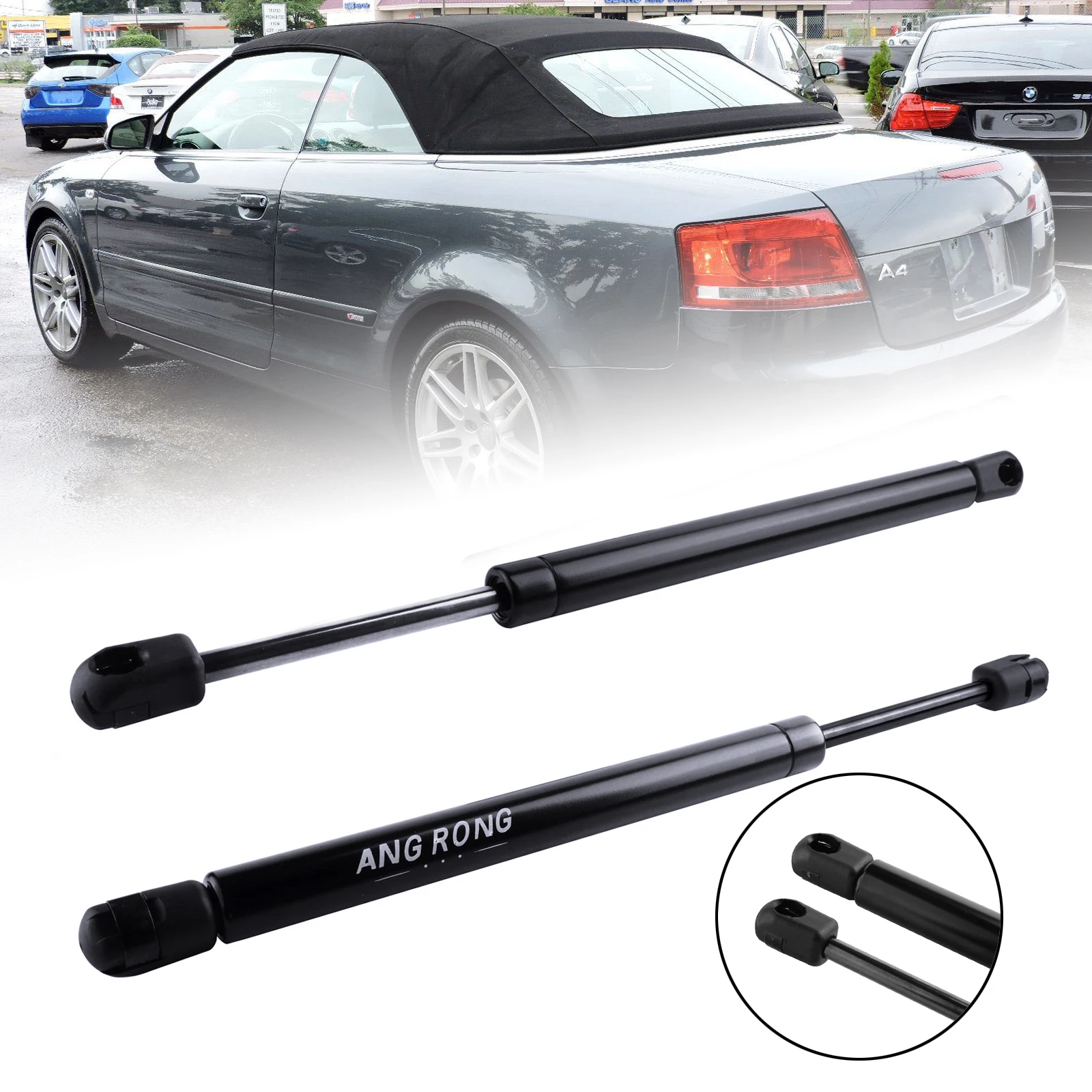 Podpórki gazowe bagażnika do Audi A4 8H7 8HE B6 B7 02-09 Convertible