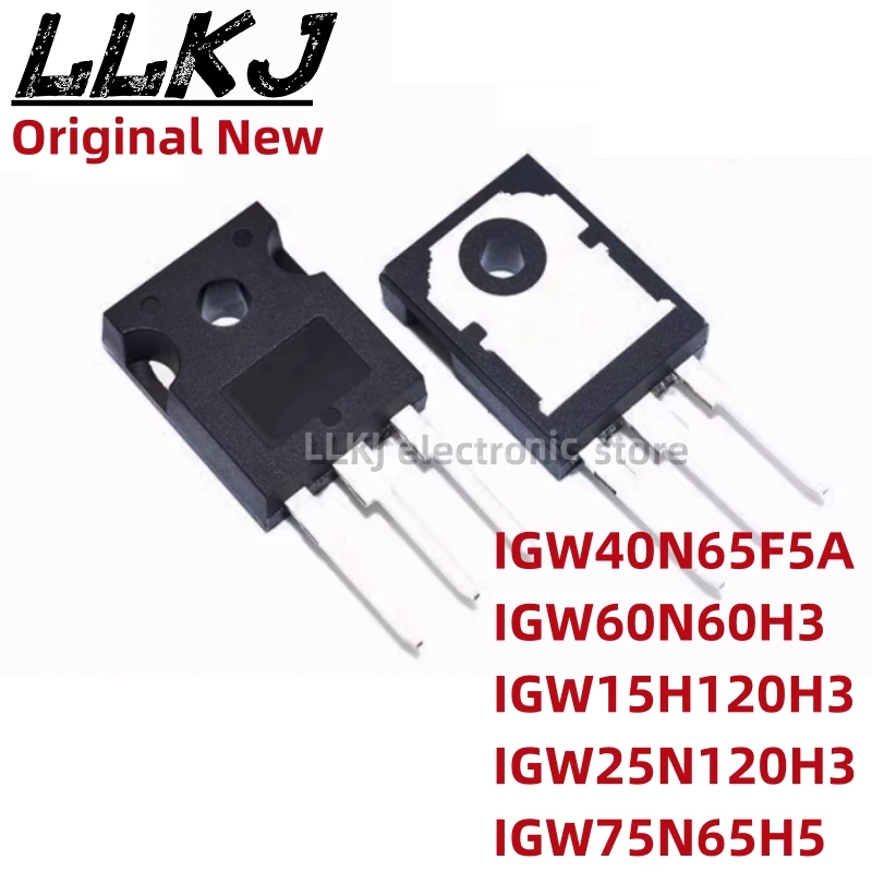 1pcs IGW40N65F5A G40EF5A IGW60N60H3 G60H603 G15H1203 IGW15H120H3 G25H1203 IGW25N120H3 G75EH5 IGW75N65H5 TO247 IGBT TO-247