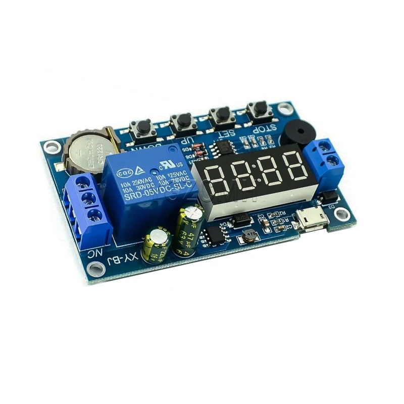 Delay Real-time Relay Timing Control Relay Module 24H Timing Switch