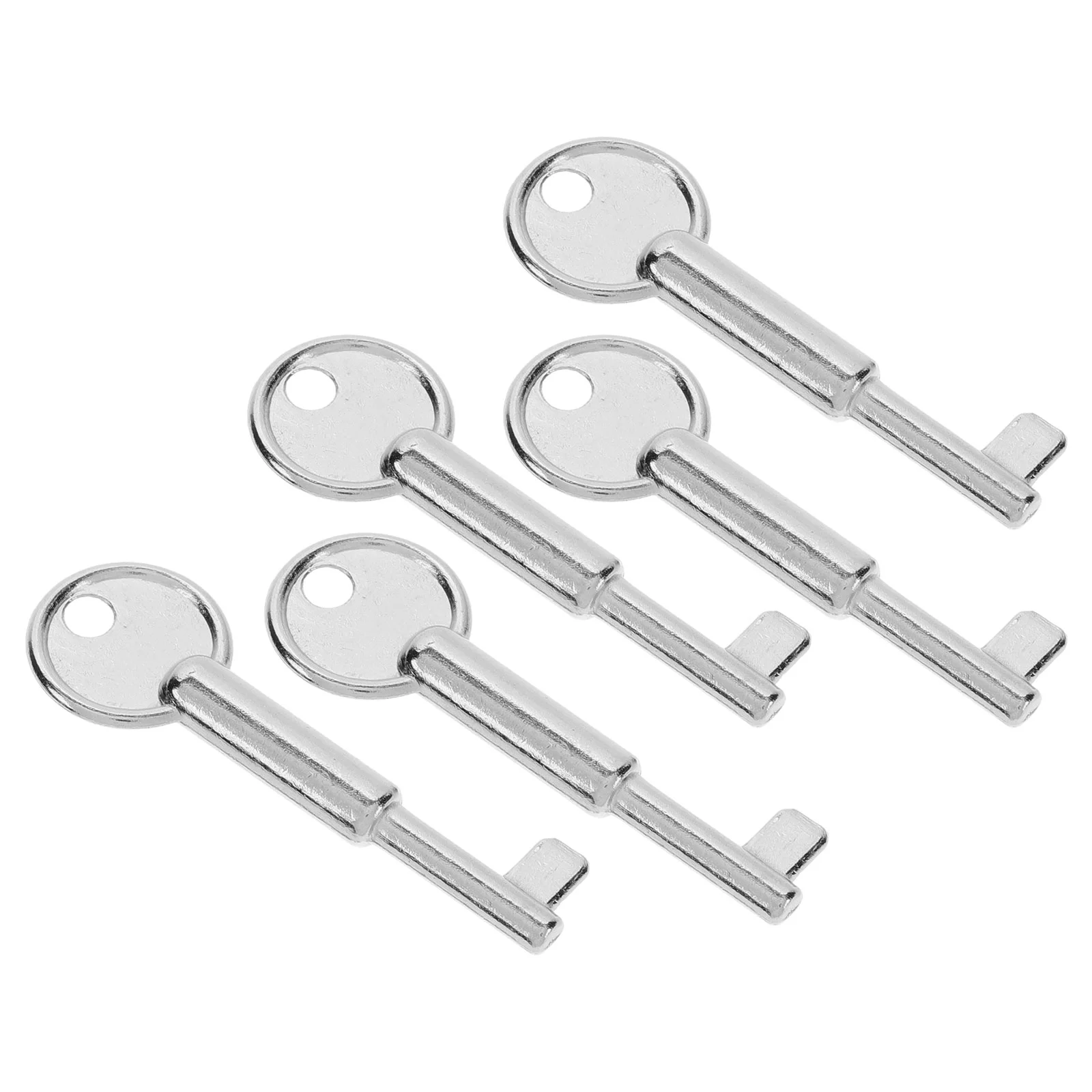 5 Pcs Alarm Key Doorbell Emergency Stop Button Switch Buttons Keys For Metal Alloy