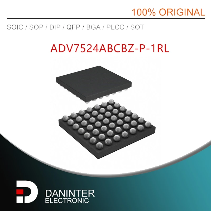 

10 шт./партия ADV7524ABCBZ-P-1RL ADV7524A ADV7524 WLCSP-49