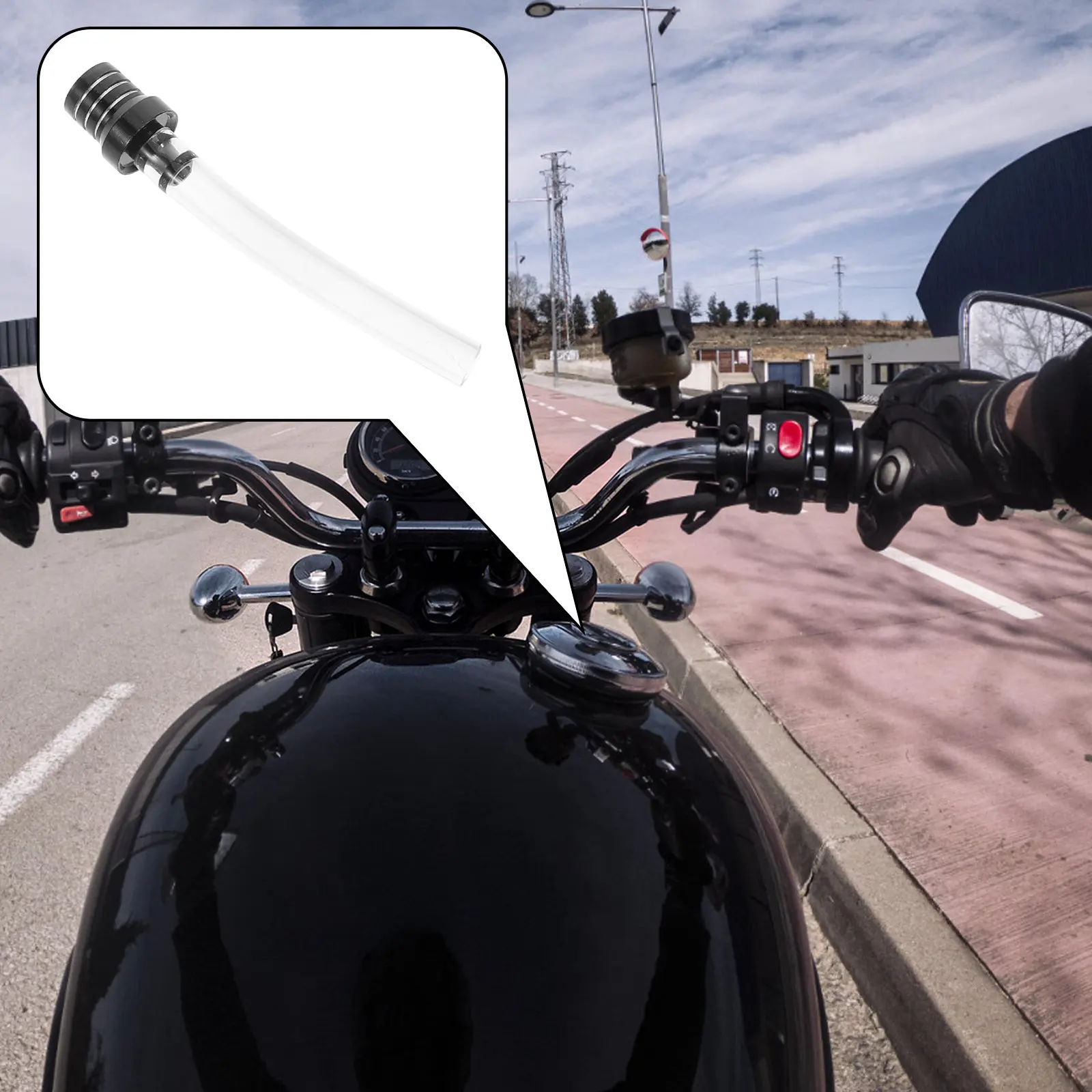 

Cnc Universal Fuel Tank Cap Gas Tank Vent Breather Hose for Dirt Bike Off-Road Atv Motorcycle Vent Cap Atv Parts