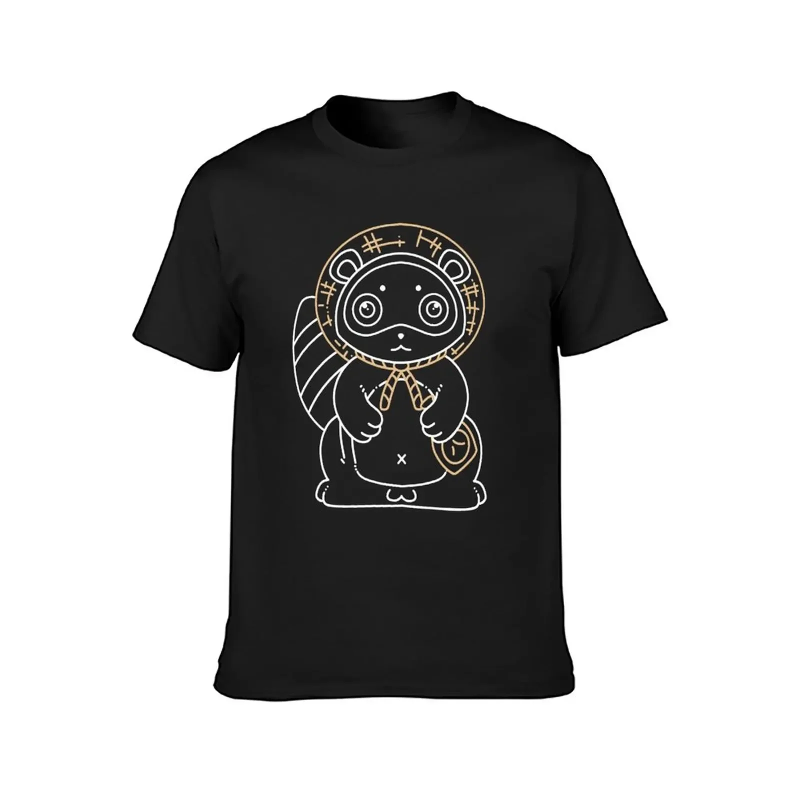 Tanuki T-Shirt boys whites hippie clothes oversized graphic tee oversized t shirts for men