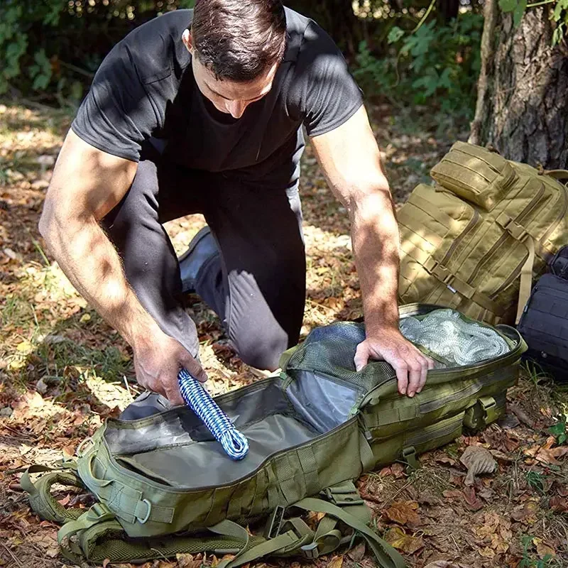 GG 50L Tactical Backpack Men's Travel Large Capacity Rucksacks Men Waterproof Outdoor Sports Multi-functional Bags - view 5