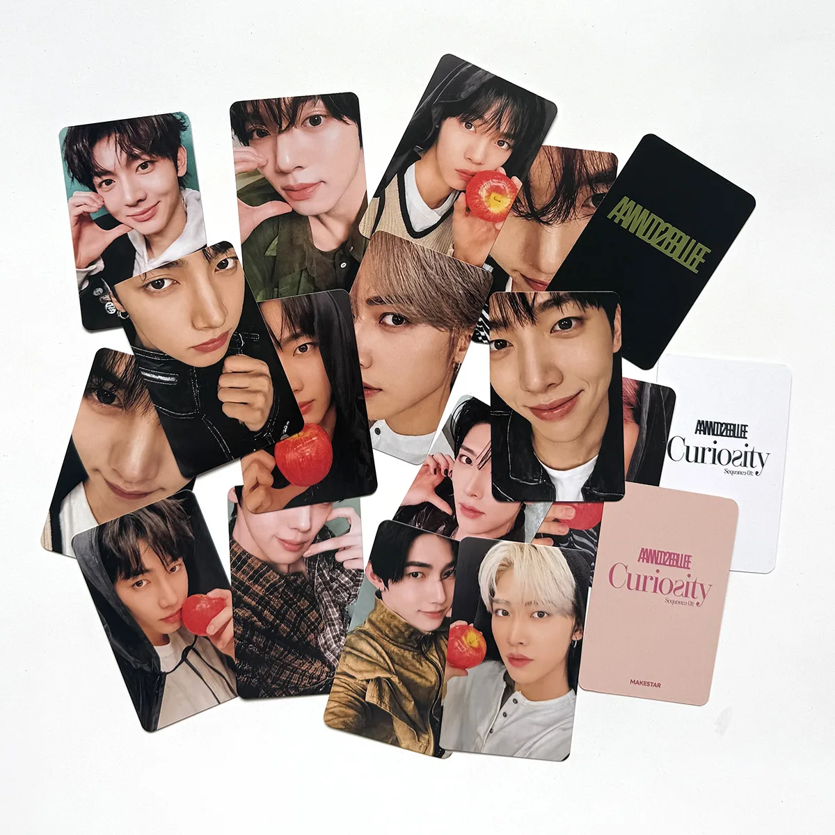 Kpop AND2BLE Sequence 01: Curiosity Album Photocard Double Sides Printing LOMO Card ZHANGHAO Bookmark Fans Collection Gift