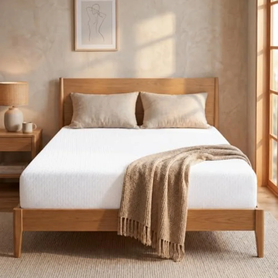 

Size Mattress for,Memory Foam Bed Mattress in a Box, Mattresses with Coolg Green Tea Gel, Medium Firm Support, CertiPUR-US Cert