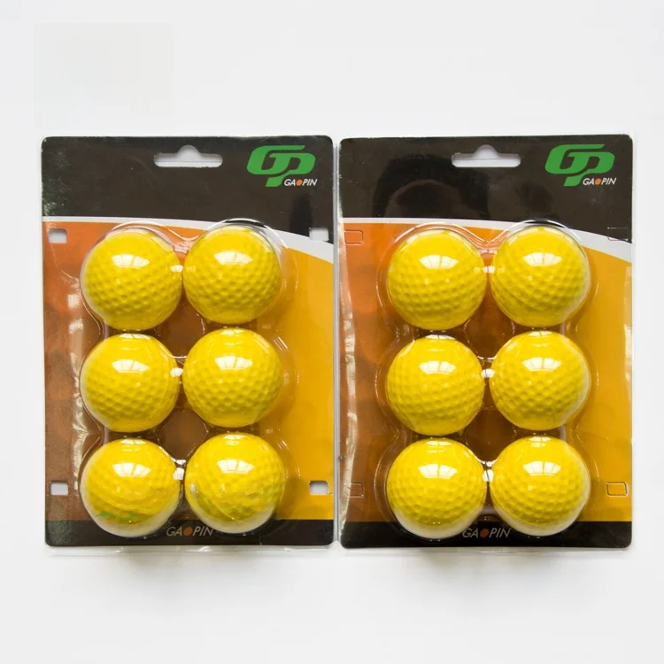 Nieuwe GP Golf Spons Bal voor Indoor Home Swing Praktijk Schuim Bal Zachte Bal Kinderen Speelgoed Bal Sport Fitn Golfballen