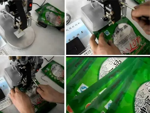 DY-8 Date Ribbon Coder Color Ribbon Hot Printing Machine Direct Thermal Foil Manual Stamp Printer Coding Machine 2025 New
