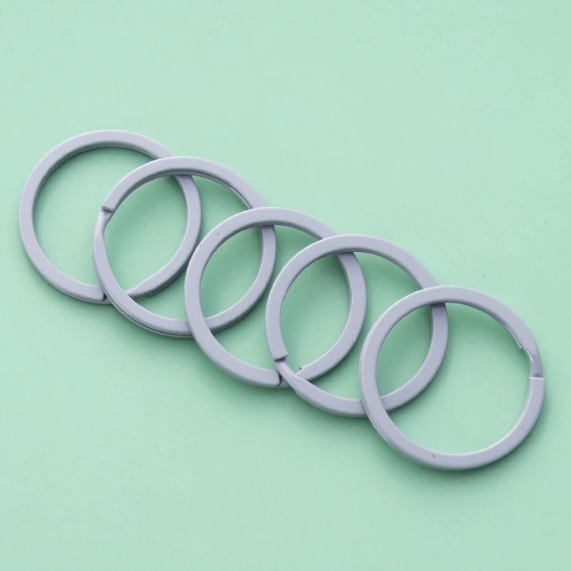 5pcs 30mm Key Chain Ring for DIY Jewelry Craft Making Keychain Bag Clasp keychain Handmade Part Accessories Materials Supplies