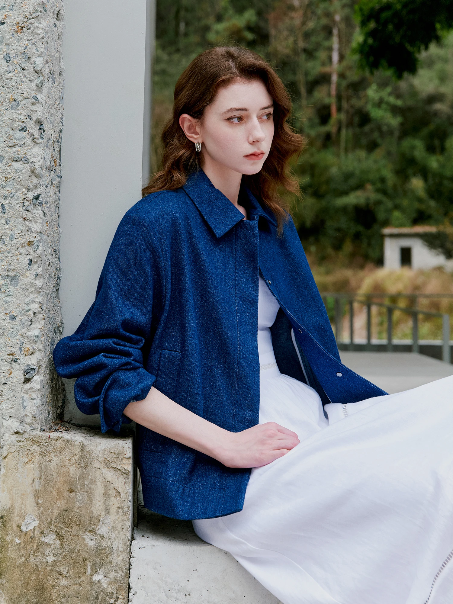 

Стильная джинсовая куртка Fini в стиле ретро с узором «снежинка», оригинального цвета, повседневная, с длинными рукавами, хлопковая, для женщин, весна-осень-зима