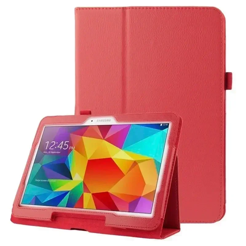 Para Samsung Galaxy Tab 4 10,1 pulgadas T530 T531 T535 SM-T530 T533 SM-T531 SM-T535 Tab4 Funda para tableta Funda de cuero