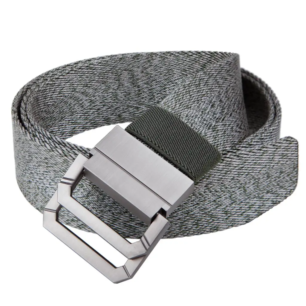 

Casual Sports Belt Quick Release Belt Metal Double Rings Buckle Nylon Belts For Men Women