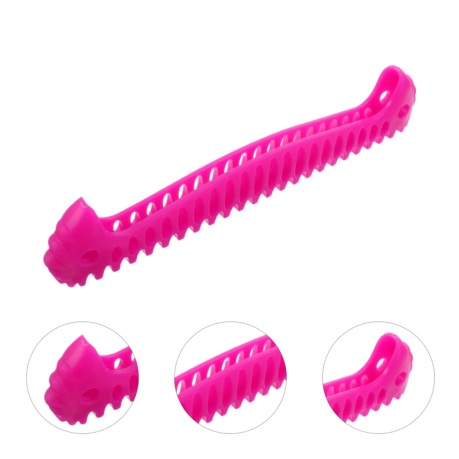 

2Pcs Reusable Elastic Skate Guards Universal Blade Covers for Ice Skating Hockey Protective Sleeve for Longevity Sharpness